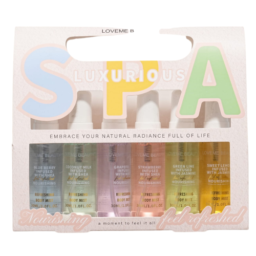 طقم معطرات الجسم لاكشري سبا: بكج 6 حبات بودي ميست...