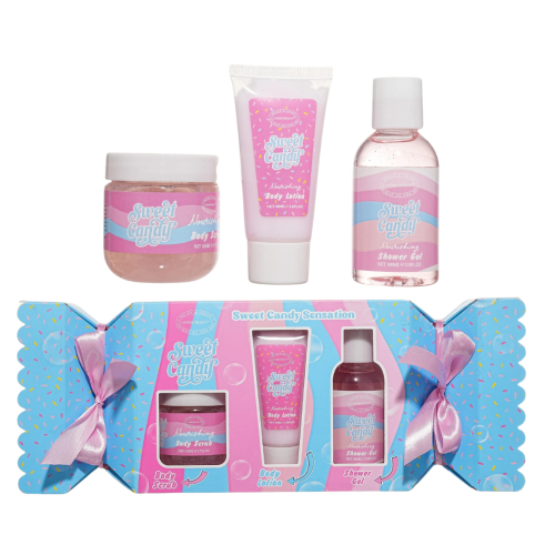 مجموعة هدايا سويت كاندي سنسيشن – طقم العناية الثلا...