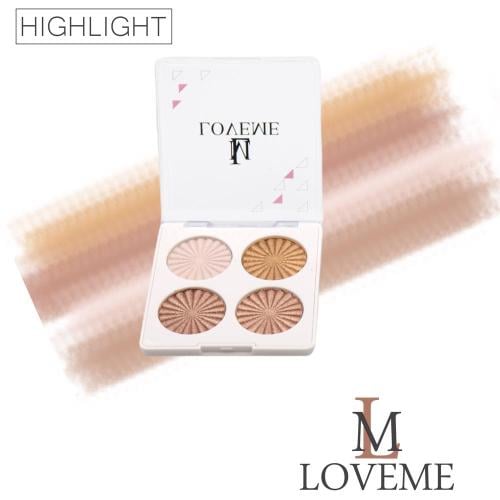 مجموعة مكونة من 4 ألوان من الهايلايتر اللامع متعدد...