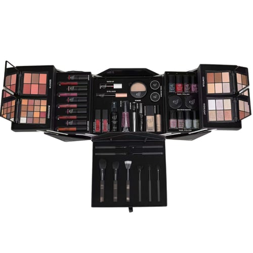 بوكس آيف الأسود e.i.f الجديد طقم مكياج كامل 55 قطع...