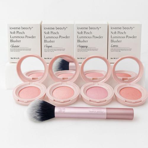 أحمر خدود بودرة لامع سوفت بينش من لوف مي بيوتي بلس...