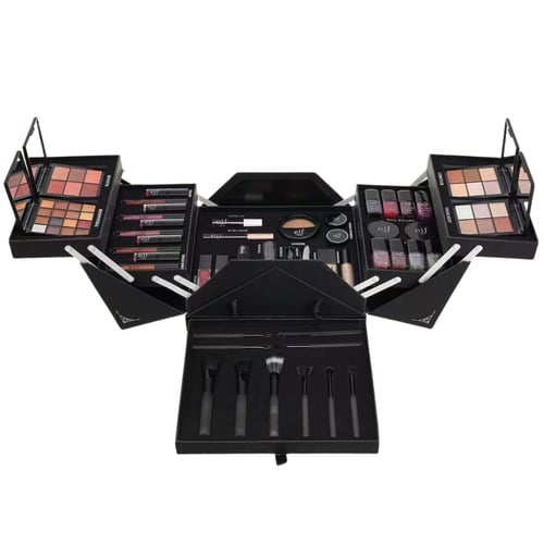 بوكس آيف الأسود e.i.f الجديد طقم مكياج كامل 55 قطع...