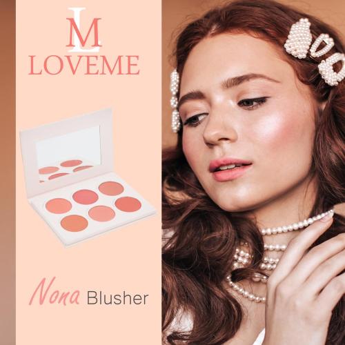 باليت احمر خدود مكون من 6 الوان متميزة ( نونا ) من...