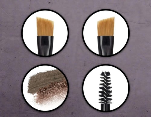 طقم بودرة الحواجب برو ذيس واي من ريميل لندن - بني...