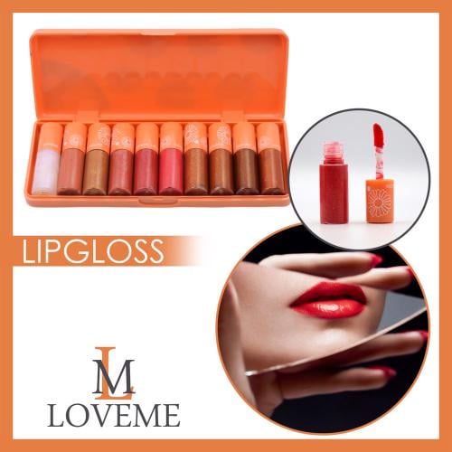 ملمع شفاة عشرة الوان مختلفة لوفمي بيوتي