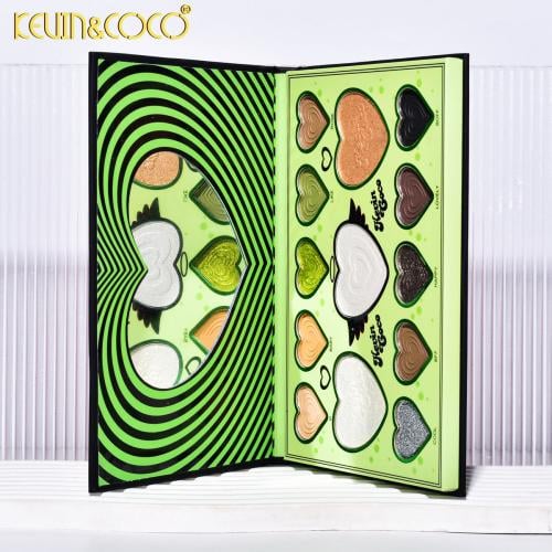 لوحة ظلال العيون الليلية المتلألئة من 13 لونًا