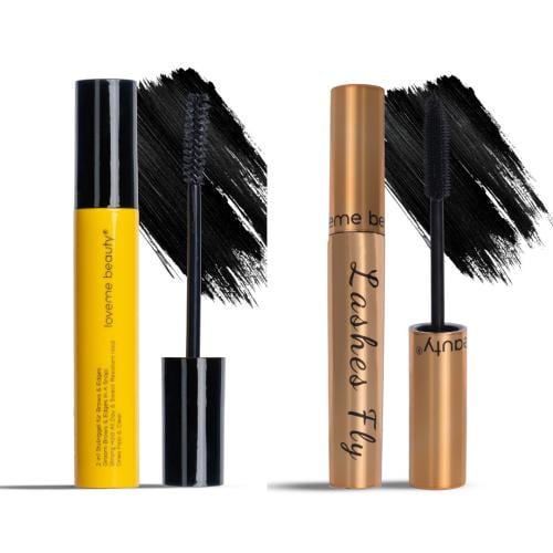 مجموعة ماسكرا مزدوجة 2 ماسكرا بفرش مختلفة للتطويل...