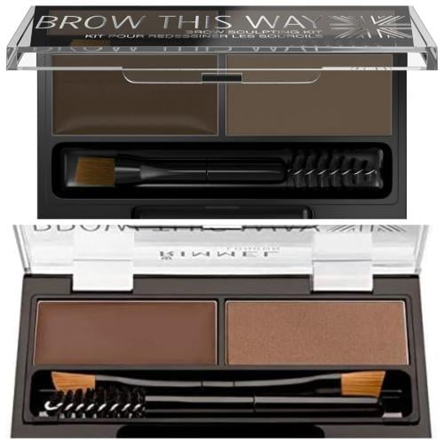 طقم بودرة الحواجب برو ذيس واي من ريميل لندن - بني...