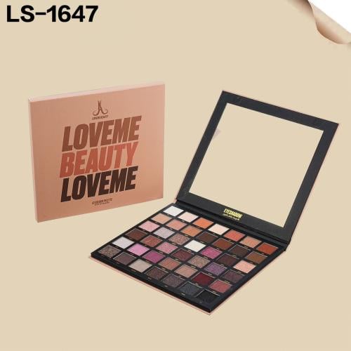 لوحة ظلال عيون غنية مكونة من 42 لونًا مختلفًا