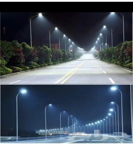 كشاف شارع كوبرا 100 وات ضمان2 سنة