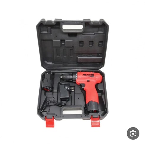 دريل شحن بطاريتين 12V