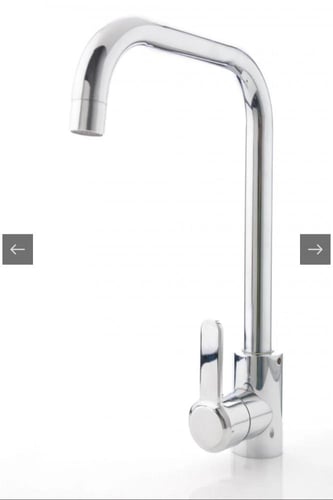 خلاط مجلى رخام واقف كروم لماع