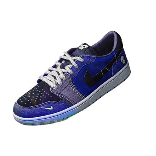 حذاء Zion X Jordan 1 low لون نيفي جراي للجنسين