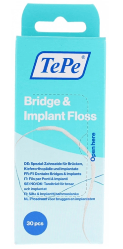 خيط سني عريض للزراعة Implant &brudig floss