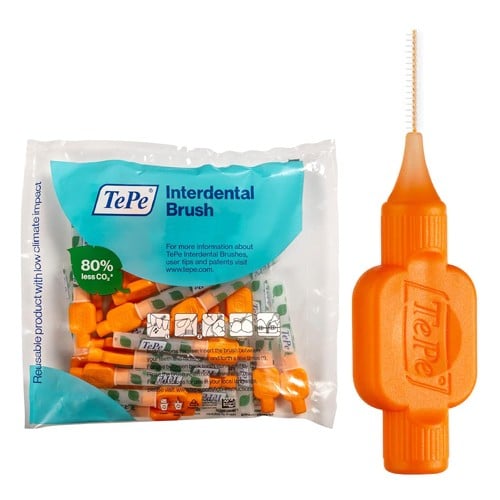 فرش مابين الأسنان ناعمة IDB ORANGE