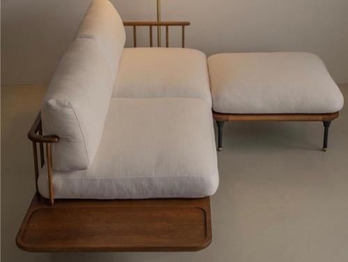 Wooden bed