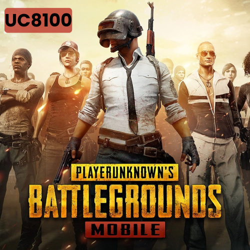 شدات ببجي UC 8100 دفعات على تابي