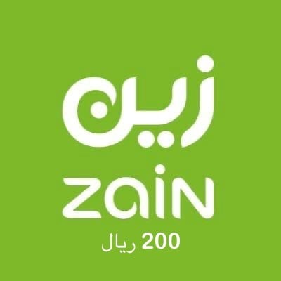 بطاقة شحن زين 200 ريال دفعات على تابي فوري