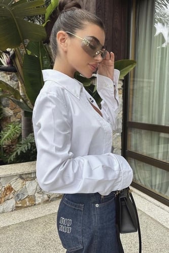 Miu Miu Sunglasses - Light Gray