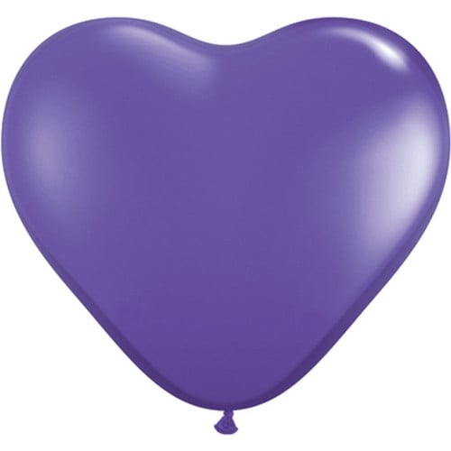 LA324 06" HRT PURPLE VIOLET 100CT 13791