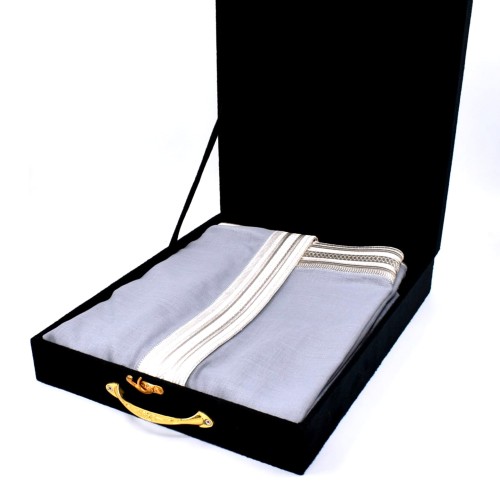 مشلح سعودي (بشت) رصاصي من الصوف (الغاط) الكوري درج...