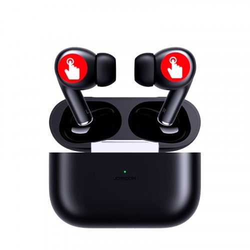 سماعة أذن لا سلكية سوداء لأيفون من جويروم JOYROO ا...