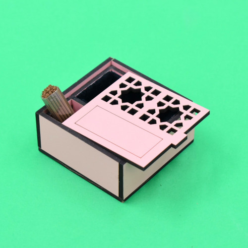 مجموعة أعواد البخور الذكي مع مبخرة حجم صغير جدا