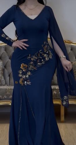فستان سترتش كرستال