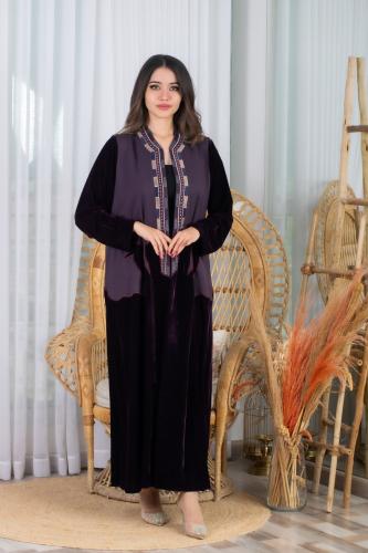 عباية مخمل راقي