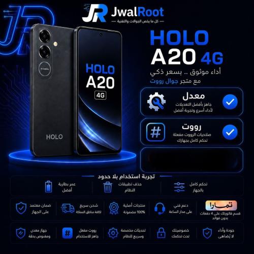 Holo A20-(128GB-4+6 RAM)