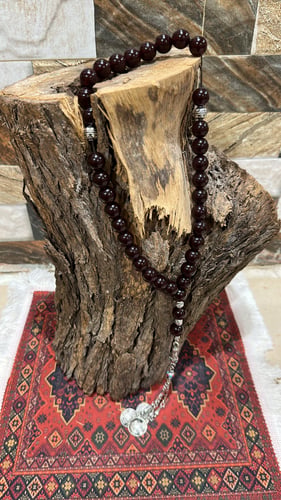 كهرمان تركي بني محمر غامق ( نادر )