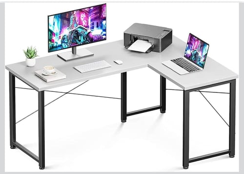 L-shaped table