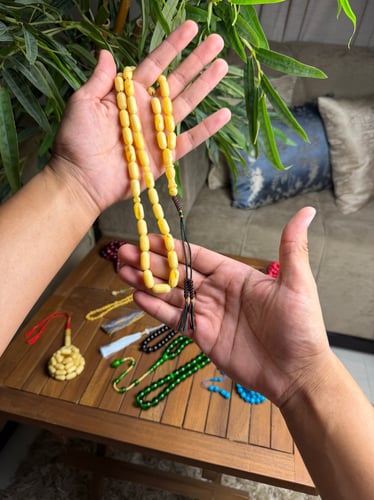 مسباح المستكة الفواحة مع الاستخدام