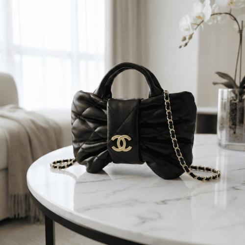 Chanel bag Bo Mini – black color