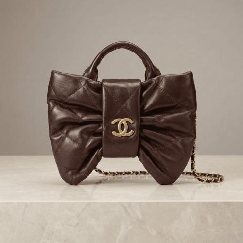 Chanel bag Bo Mini – Brown color