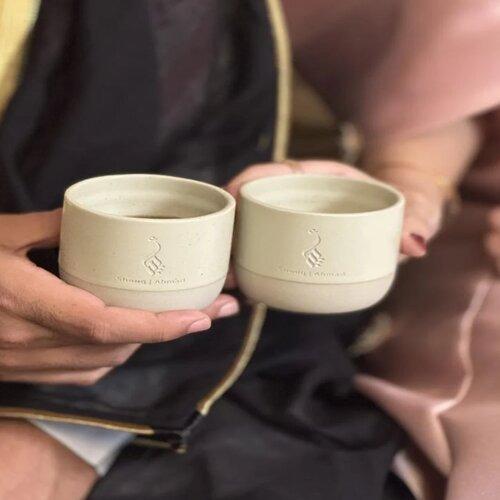 كوب مع الحفر حسب الطلب