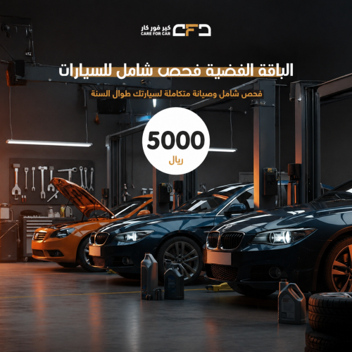 الباقة الفضية فحص شامل للسيارات