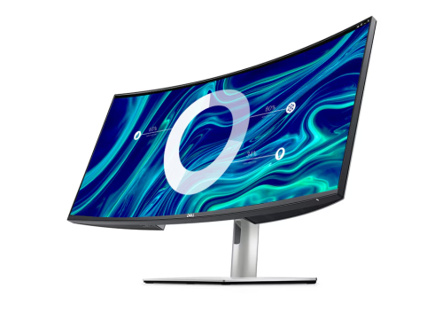 Dell U3421WE UltraSharp Curved, 34.14 Inch Ultrawide Monitor WQHD (3440 x 1440p at 60Hz), in-Plane Switching Technology, 100mmx100...