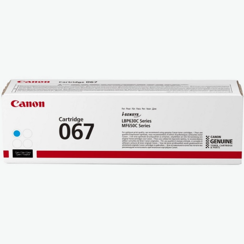 Canon 067 Cyan Toner Cartridge