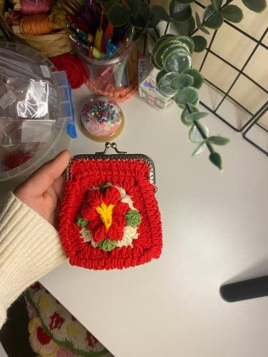 Red wallet