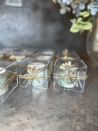 توزيعات مقشر الجسم، اكريلك