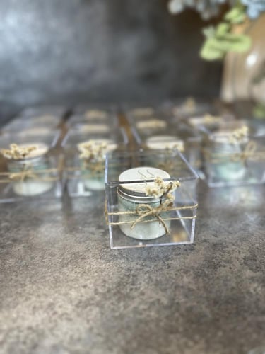 توزيعات مقشر الجسم، اكريلك