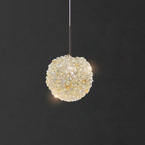 نجفه كريستال ليد قطر 15 سم