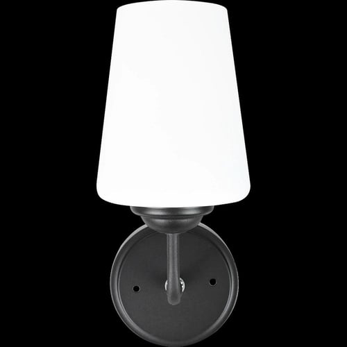 إضاءة ابليك حائط مودرن اسود مفرد E27*1L