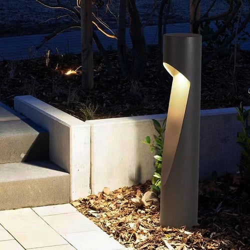 فانوس حدائق وممرات ايطار اسود