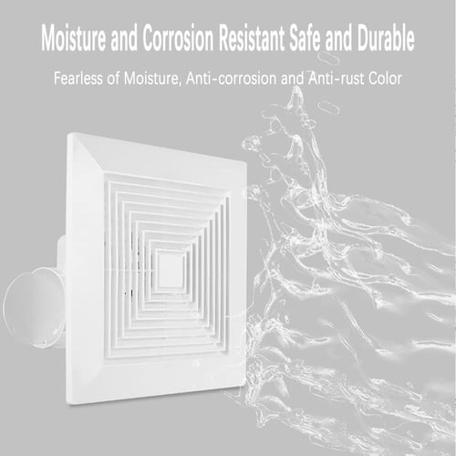 مروحة شفط سقف 10 بوصه مقاس 25*25 سم