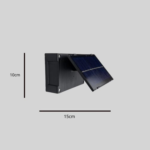 كشاف بوابة خارجي بالطاقة الشمسية مع حساس ضوء لون ا...