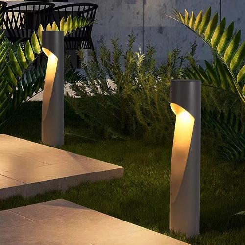 فانوس حدائق وممرات ايطار اسود