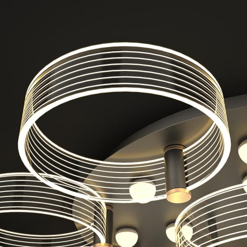 ثريا لطش مودرن 3 انارات