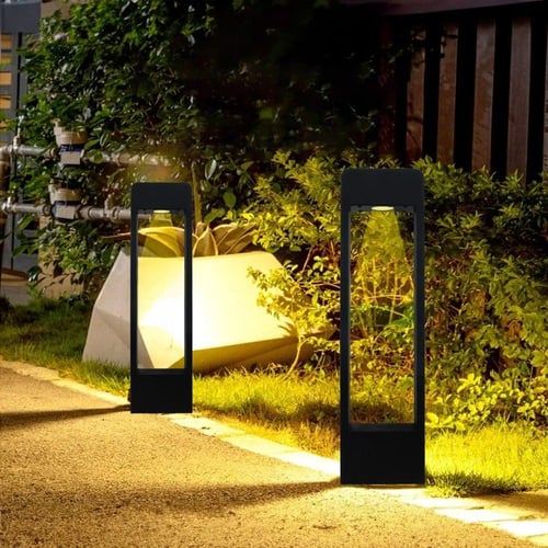 فانوس حديقة اسود 60 سم